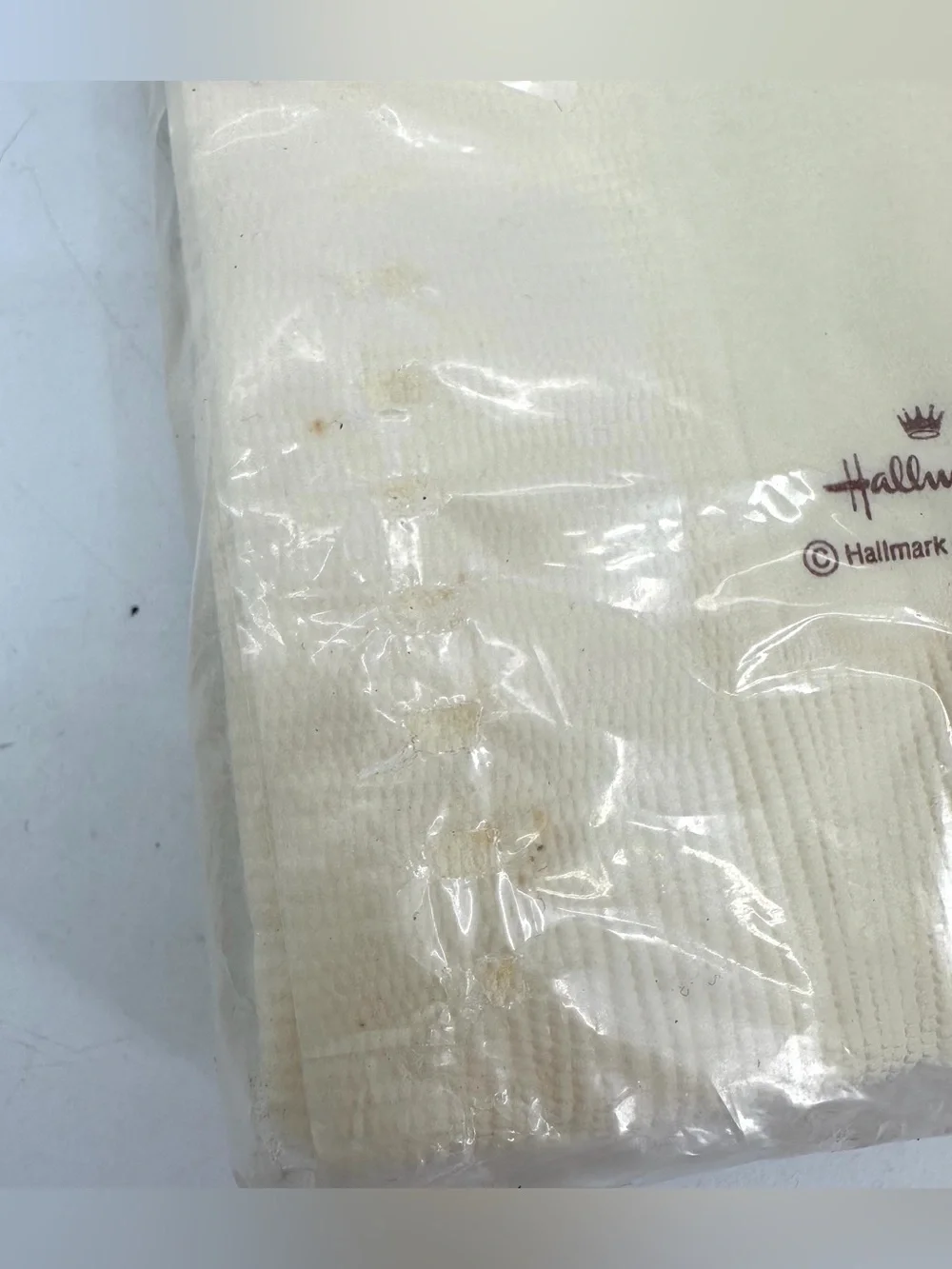VTG Hallmark Paper Napkins New in Package Thanksgiving Turkey Print 16 Ct - READ